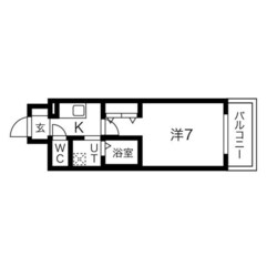 南田辺駅 徒歩5分 7階の物件間取画像